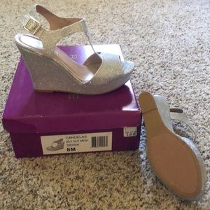 Rampage Candelas Silver Glit Mesh 8m